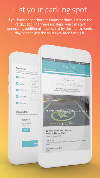 ParqEx Parking App
