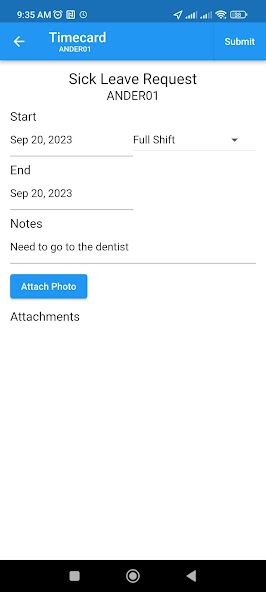Timecard GPS