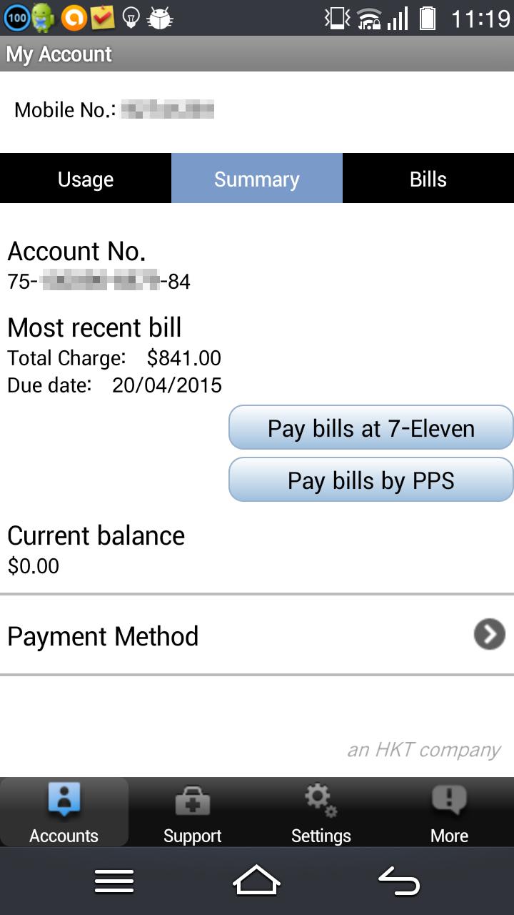 My Account Check