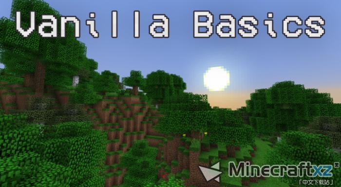 原版基础资源包Vanilla Basics Resource Pack