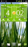 Football Digital Weather Clock