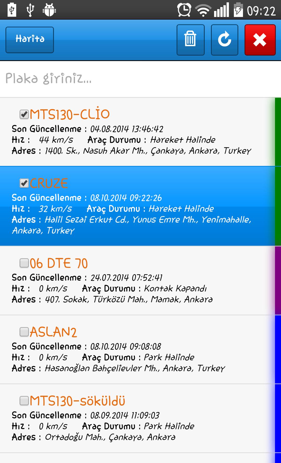 M2M Takip