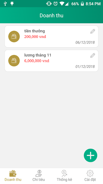 Personal expenses