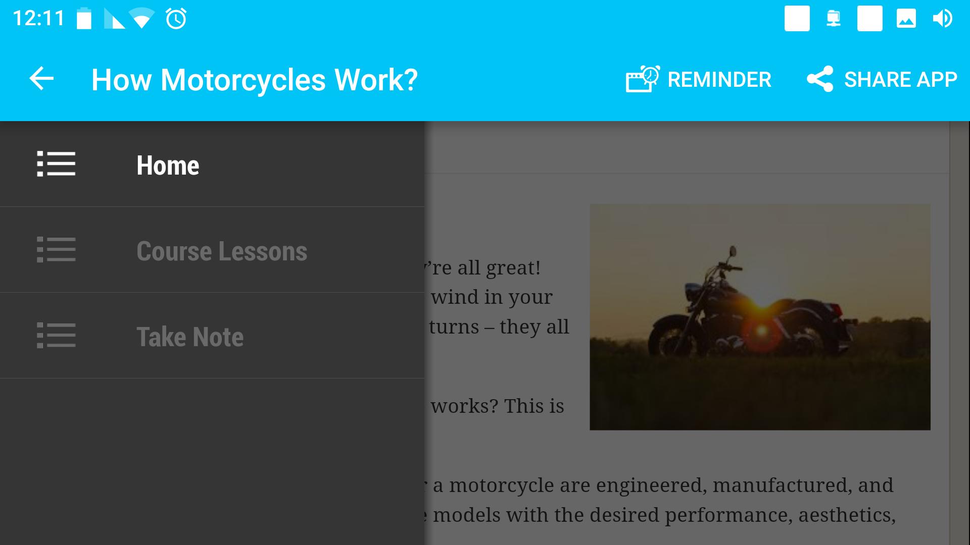The Art of Motorcycle Maintenance