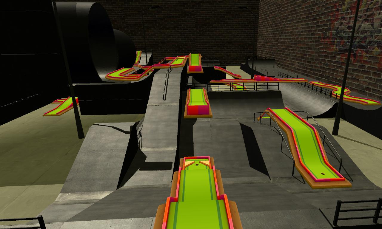 Mini Golf Sport Skate Sport Park