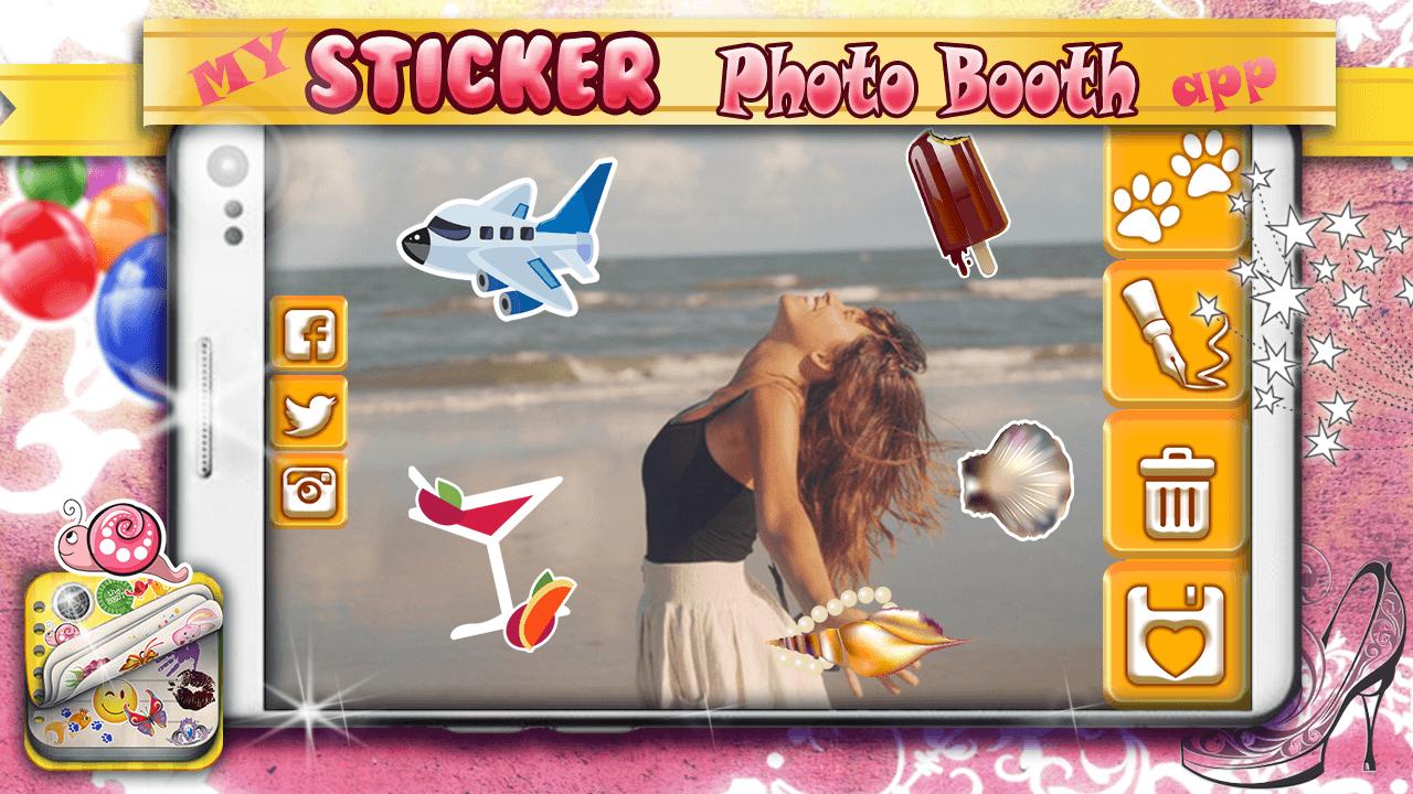 My Sticker Photo Booth App