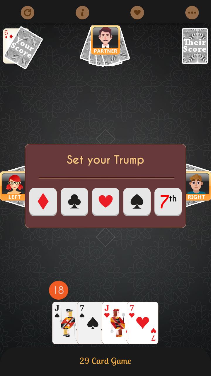 29 card game free