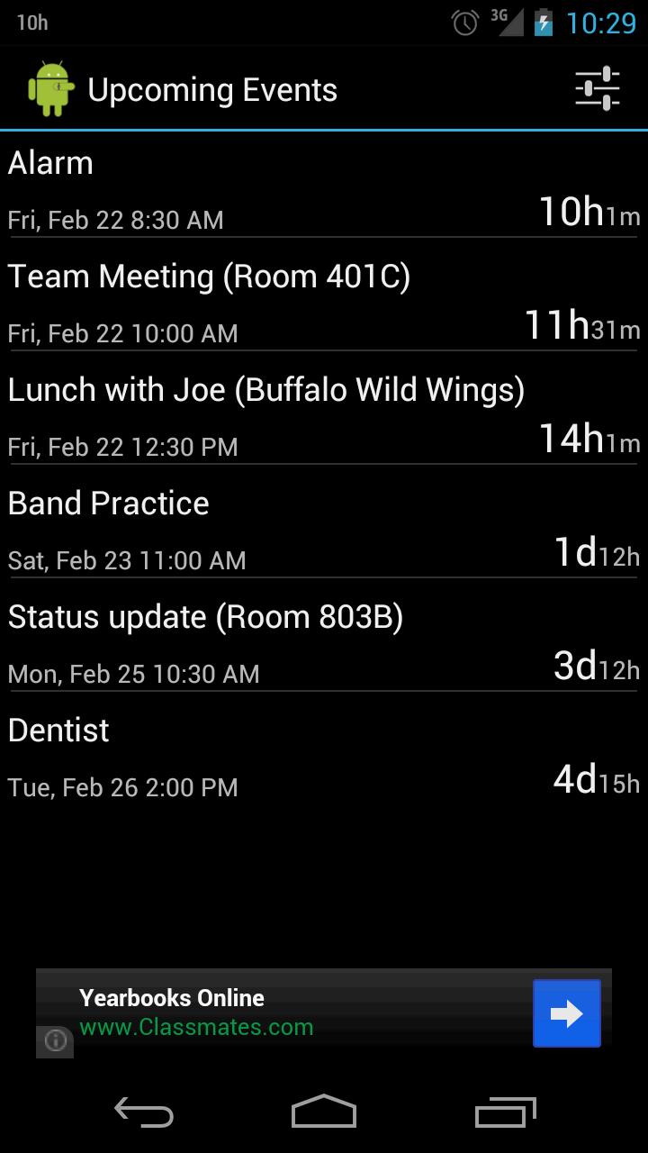 NextEvent Free