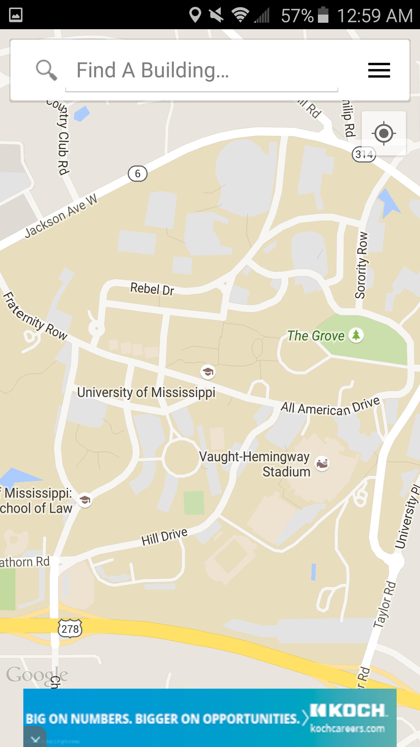 Ole Miss Maps