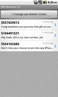 SMS Bouncer
