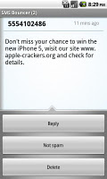 SMS Bouncer