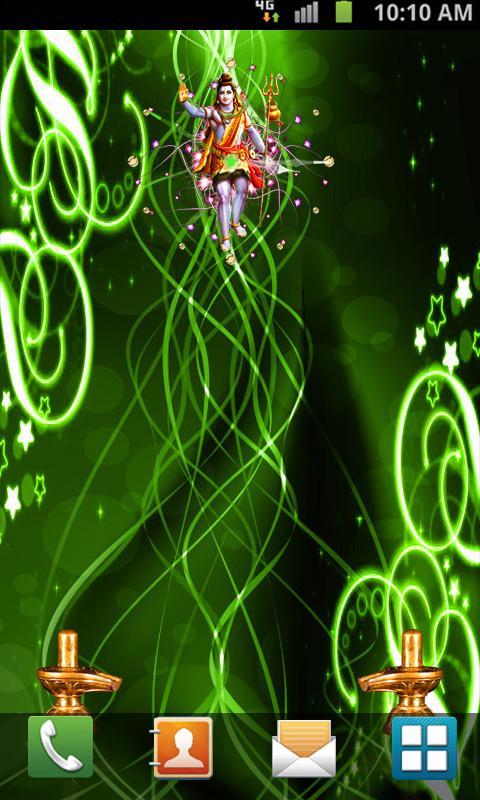 God Shiva Clock Live Wallpaper