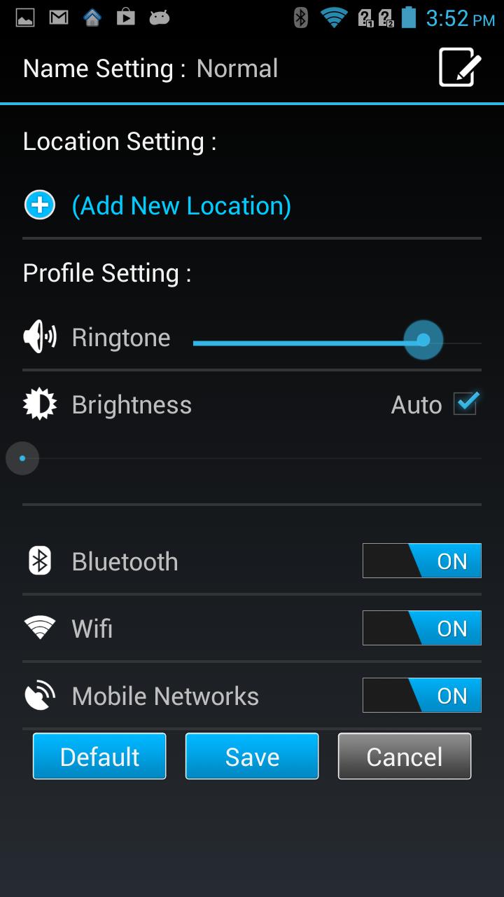 acer Auto Profile