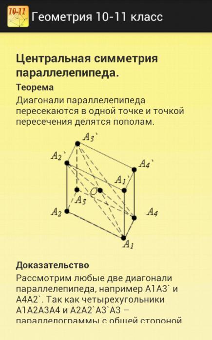 Geometry 10-11. Cheat sheet.