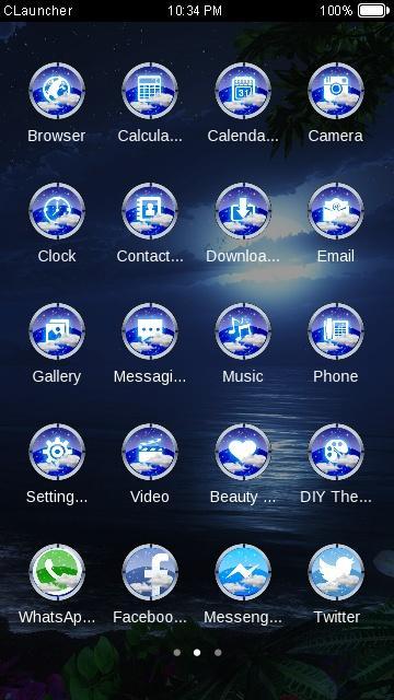 Night Sky Theme