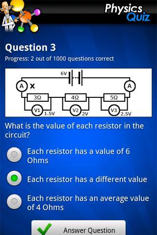 FreePlay Physics Quiz