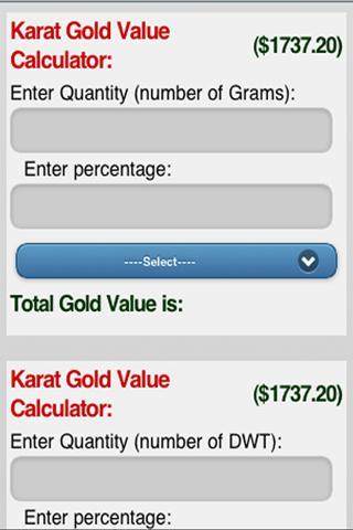 Live Gold Price!