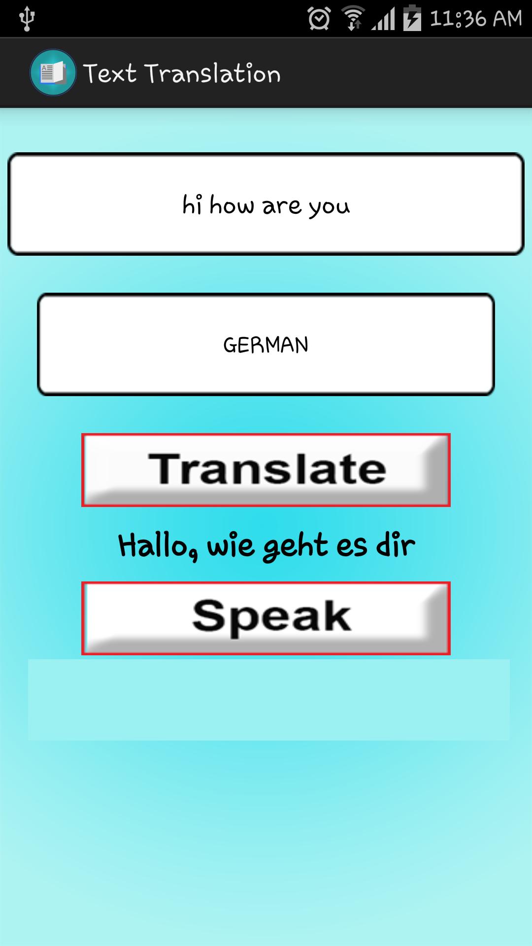 Text Translation