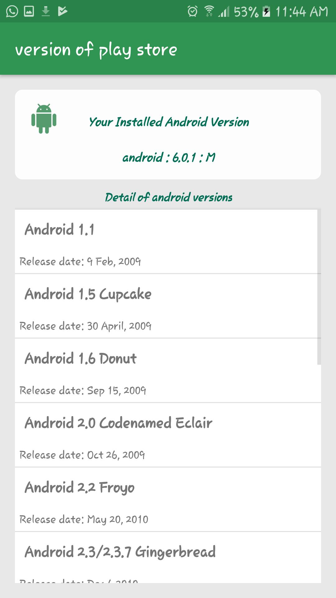 Update Play Store & Play Services Error Info