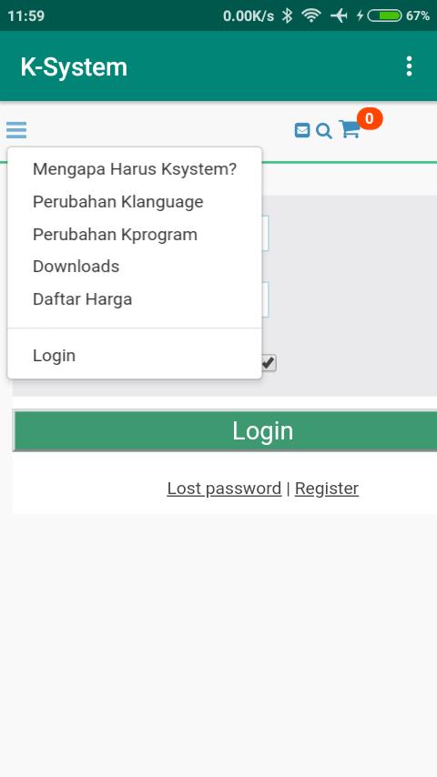 Ksystem Pendukung