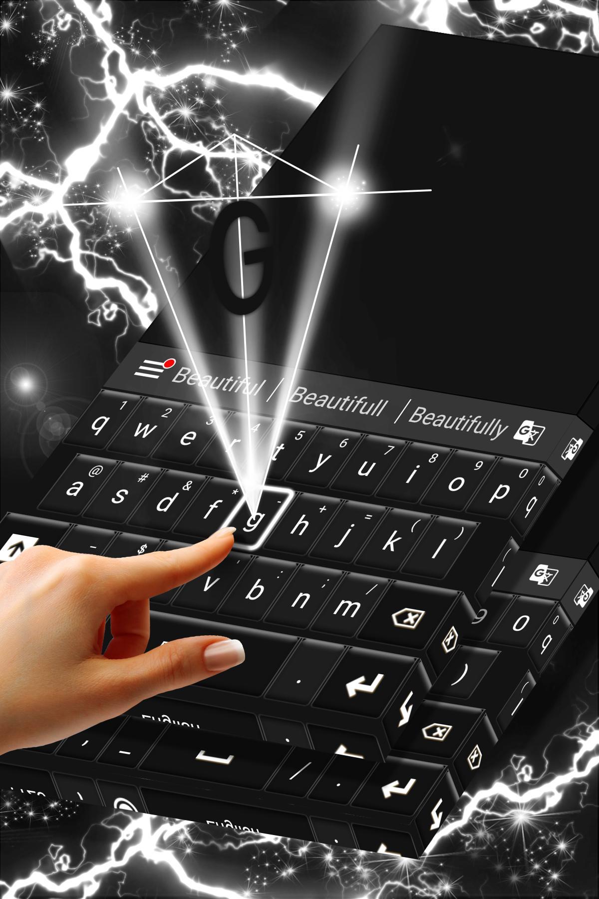 Black Keyboard Theme