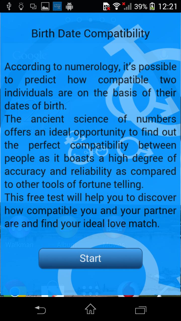 Birth Date Compatibility