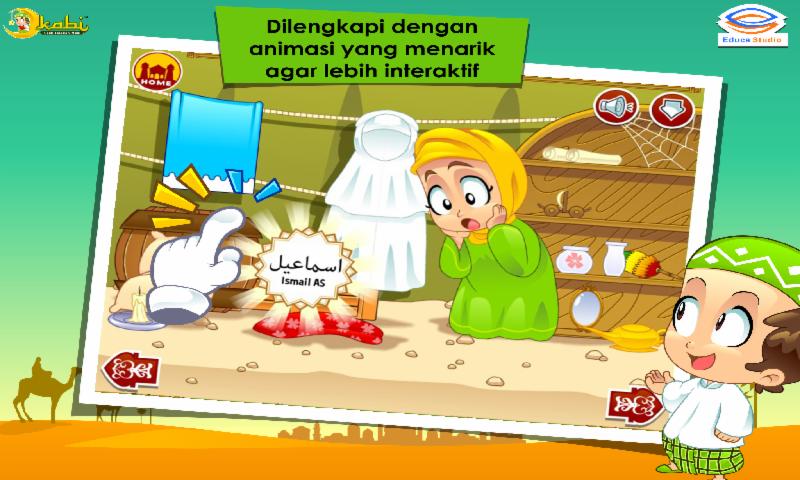 Kisah Nabi Ismail Interaktif