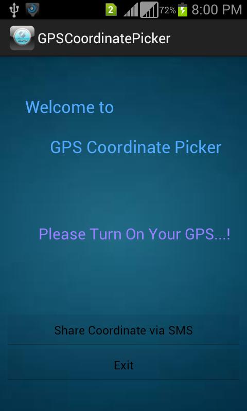 GPS Coordinate Picker