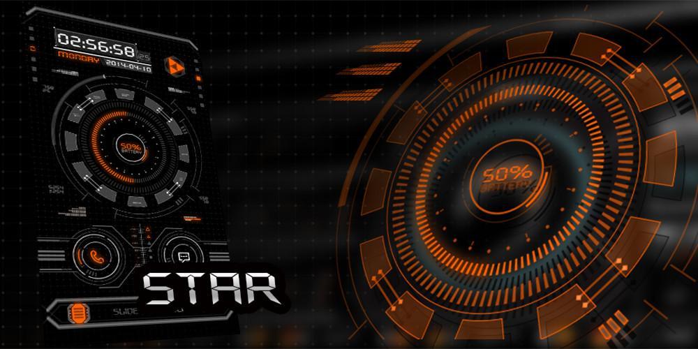 The Star GO Launcher Theme