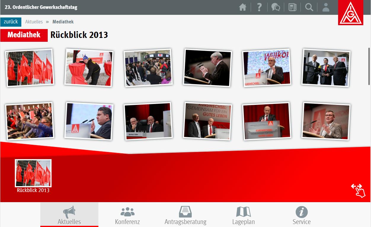 IG Metall Konferenz-App