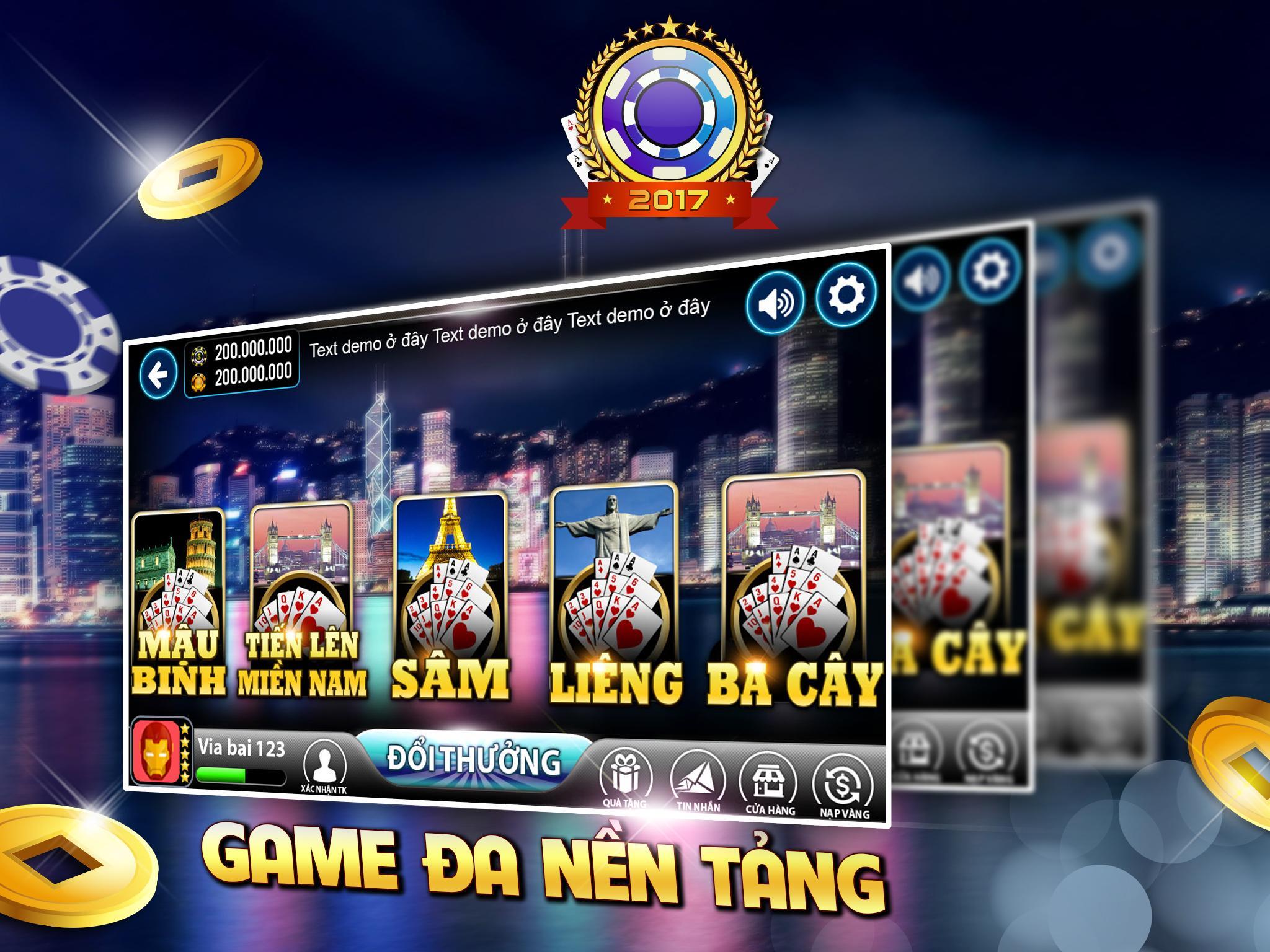 Game Bai Doi Thuong 2017