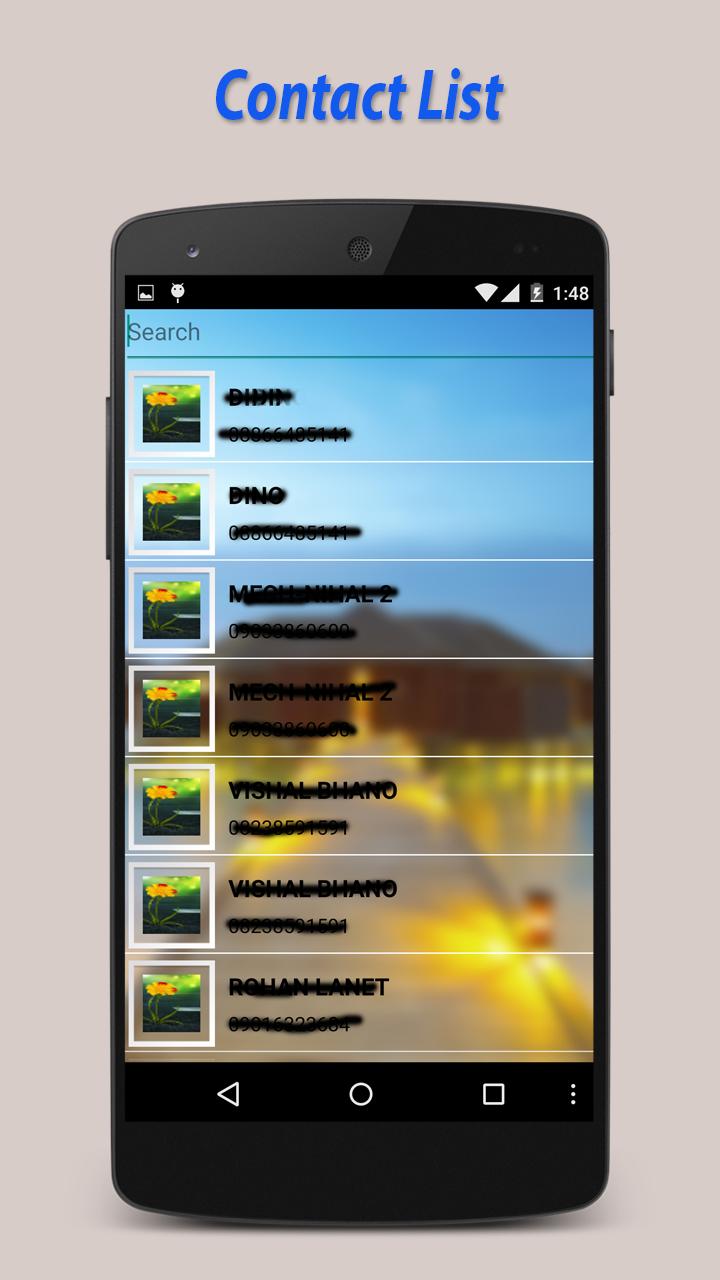 Custom HD Caller Screen