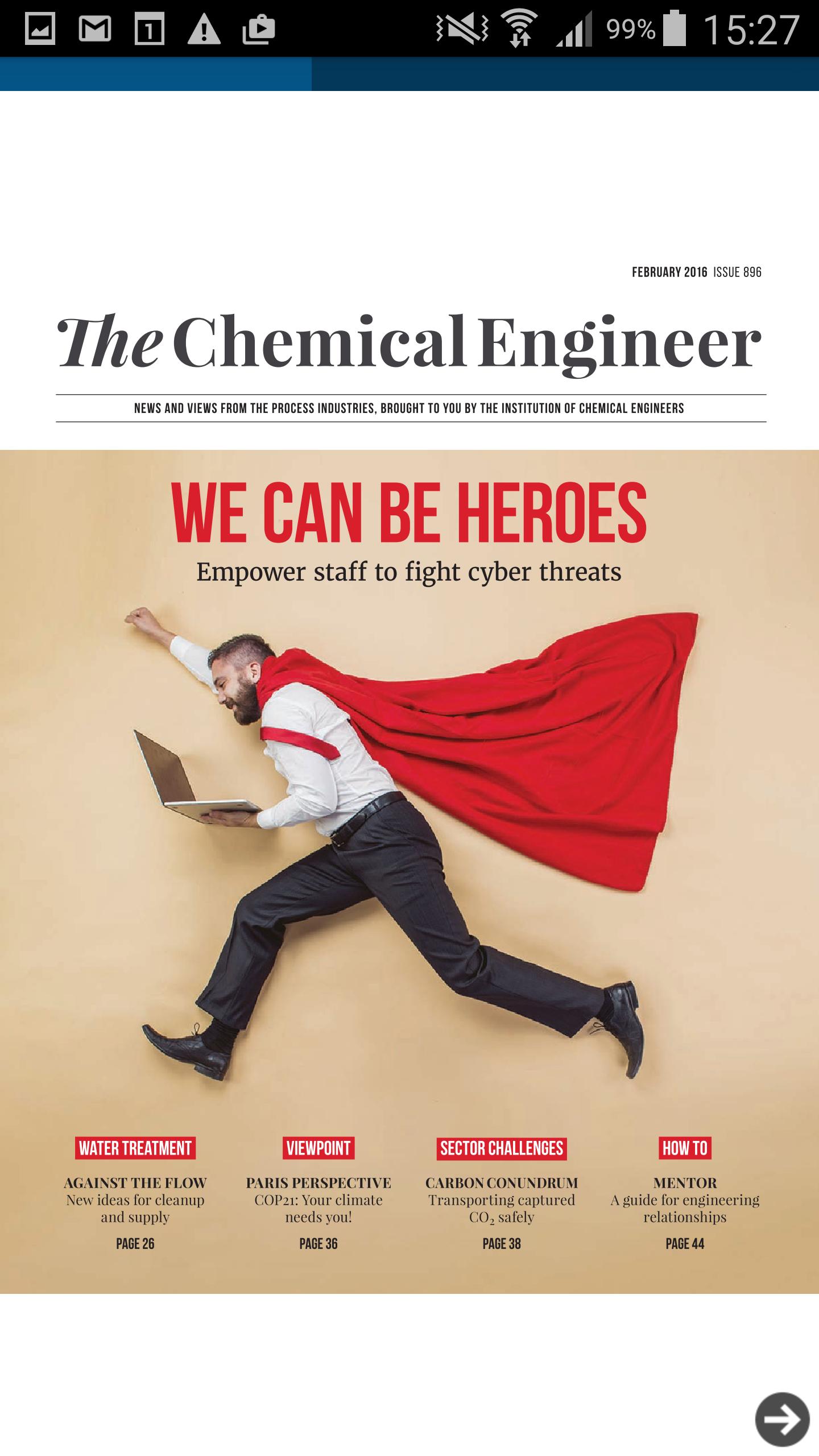 IChemE The Chemical Engineer