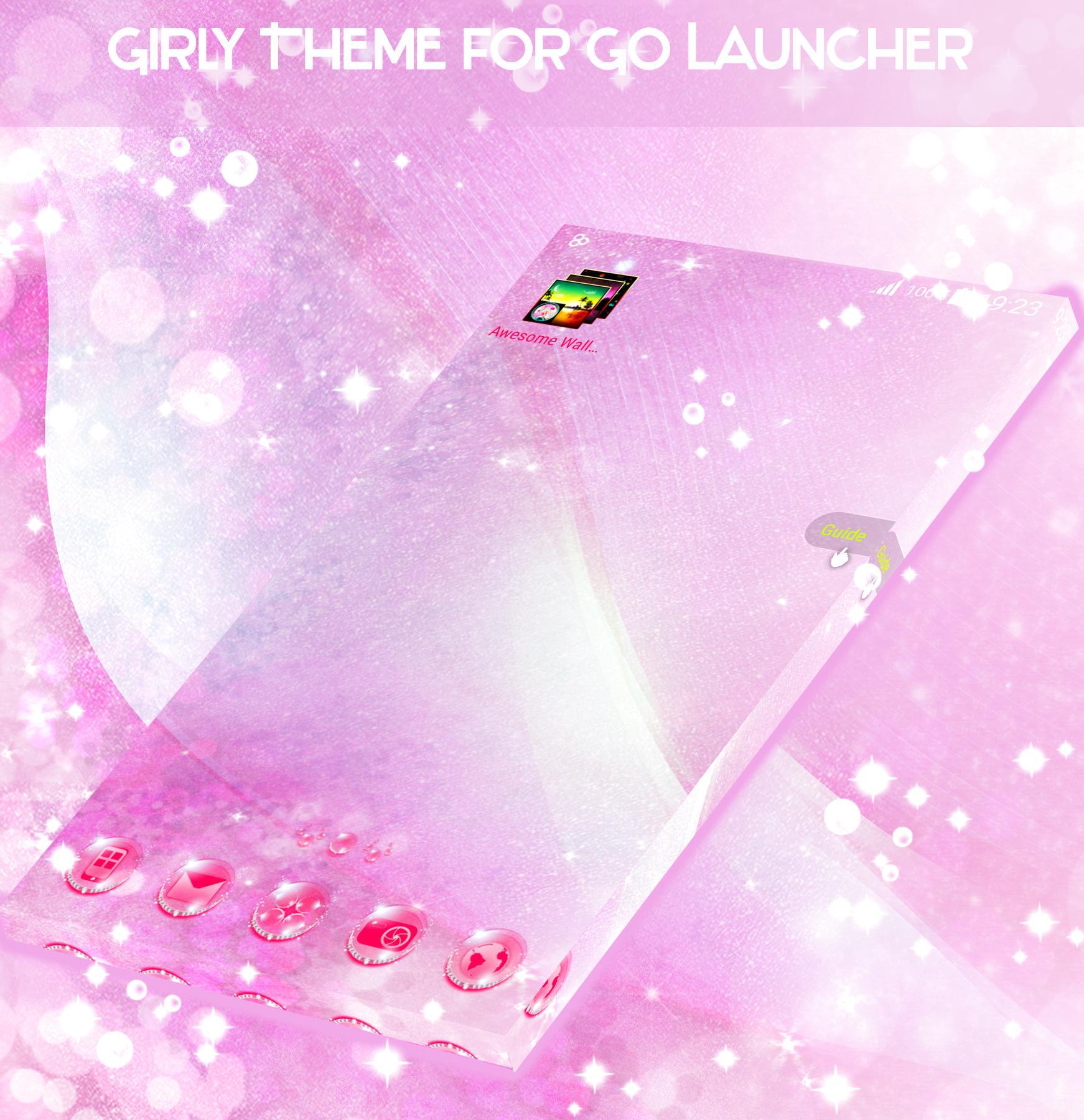 Girly Theme for GO Launcher