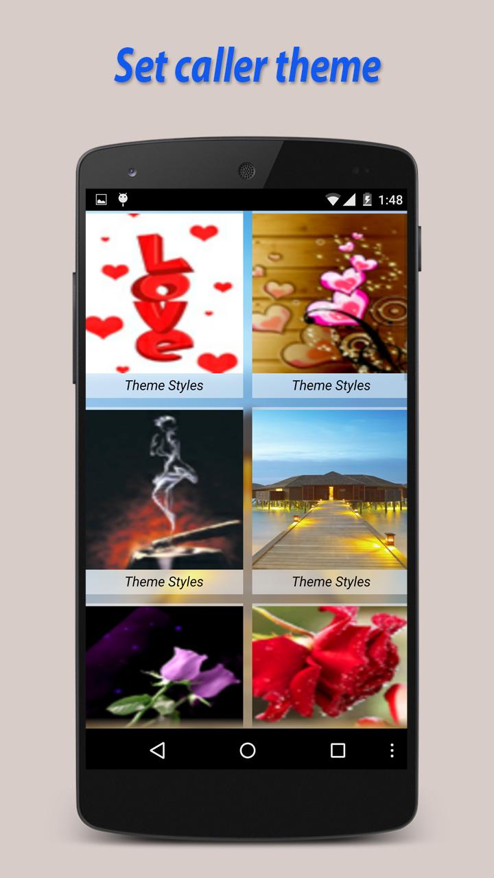 Custom HD Caller Screen