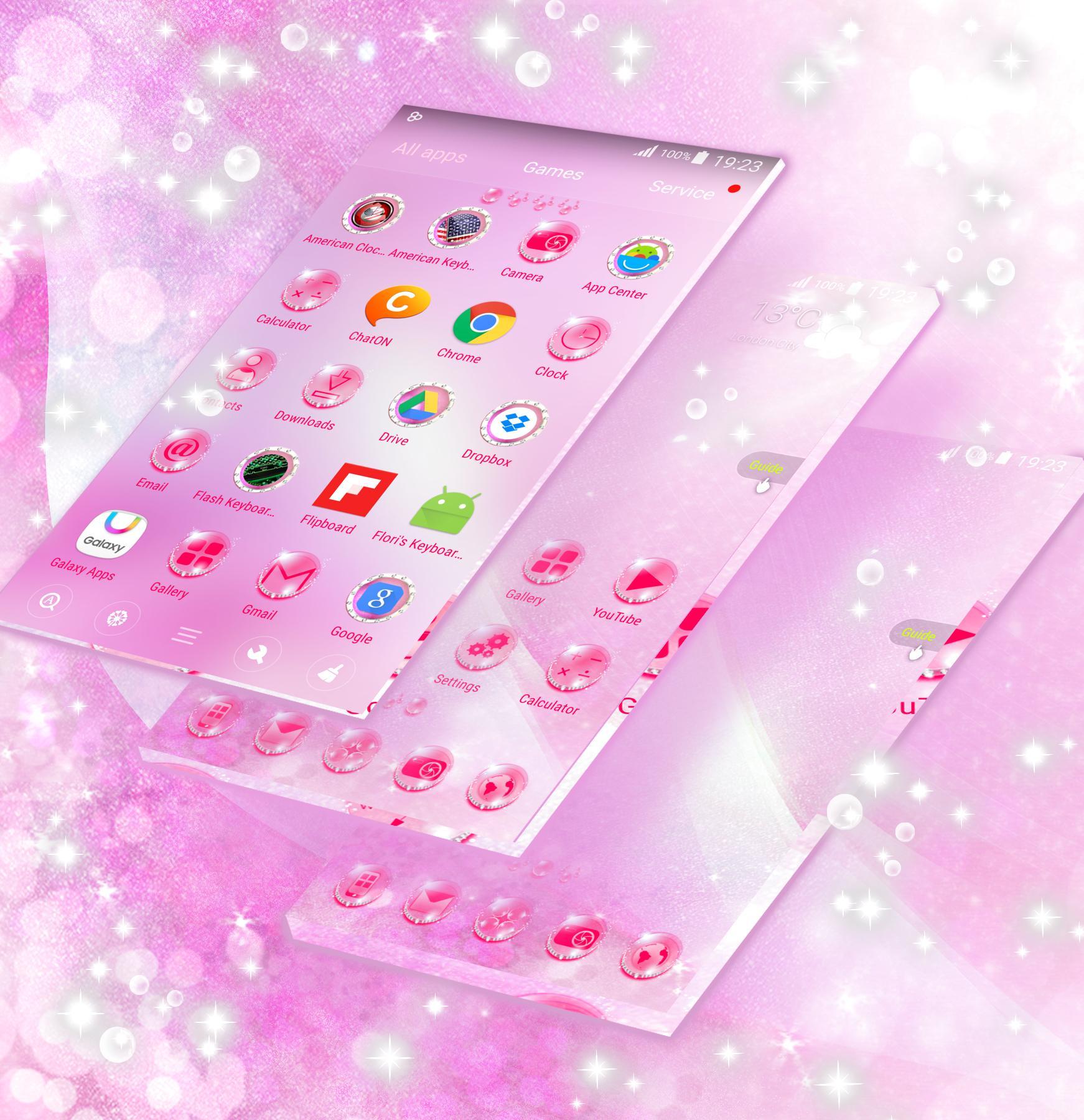 Girly Theme for GO Launcher