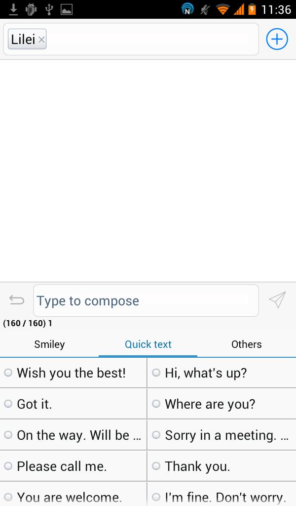 Flat White Message OS 8 Theme