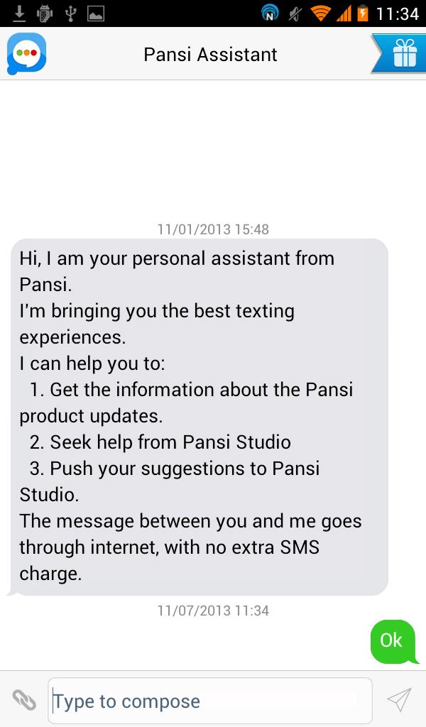 Flat White Message OS 8 Theme