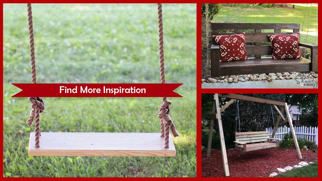 Amazing DIY Tree Swing Ideas