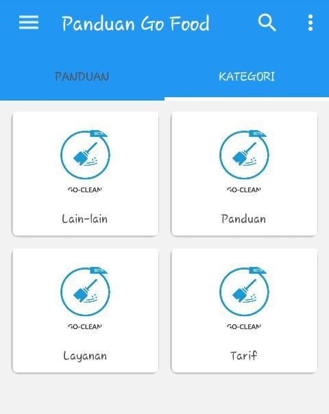 Panduan GO CLEAN Gojek