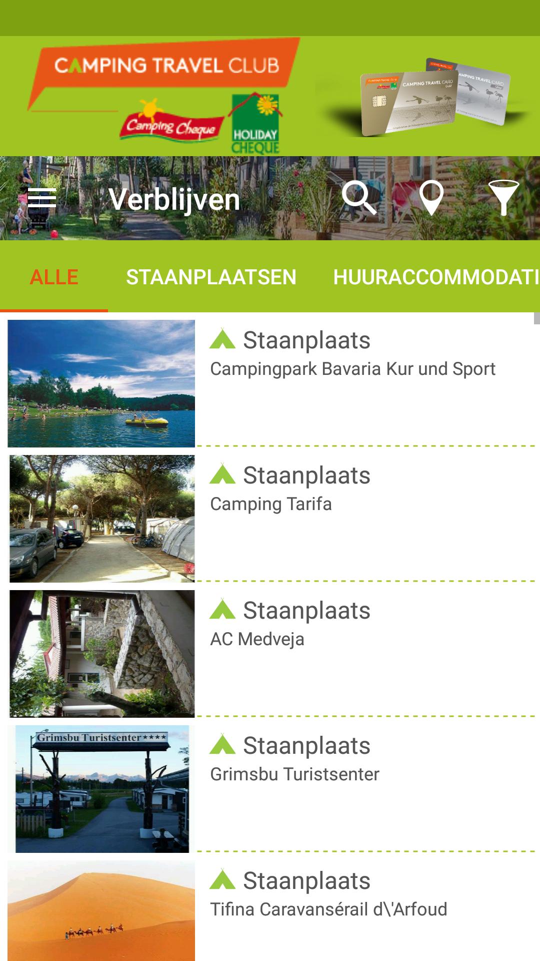 Camping Travel Club gids