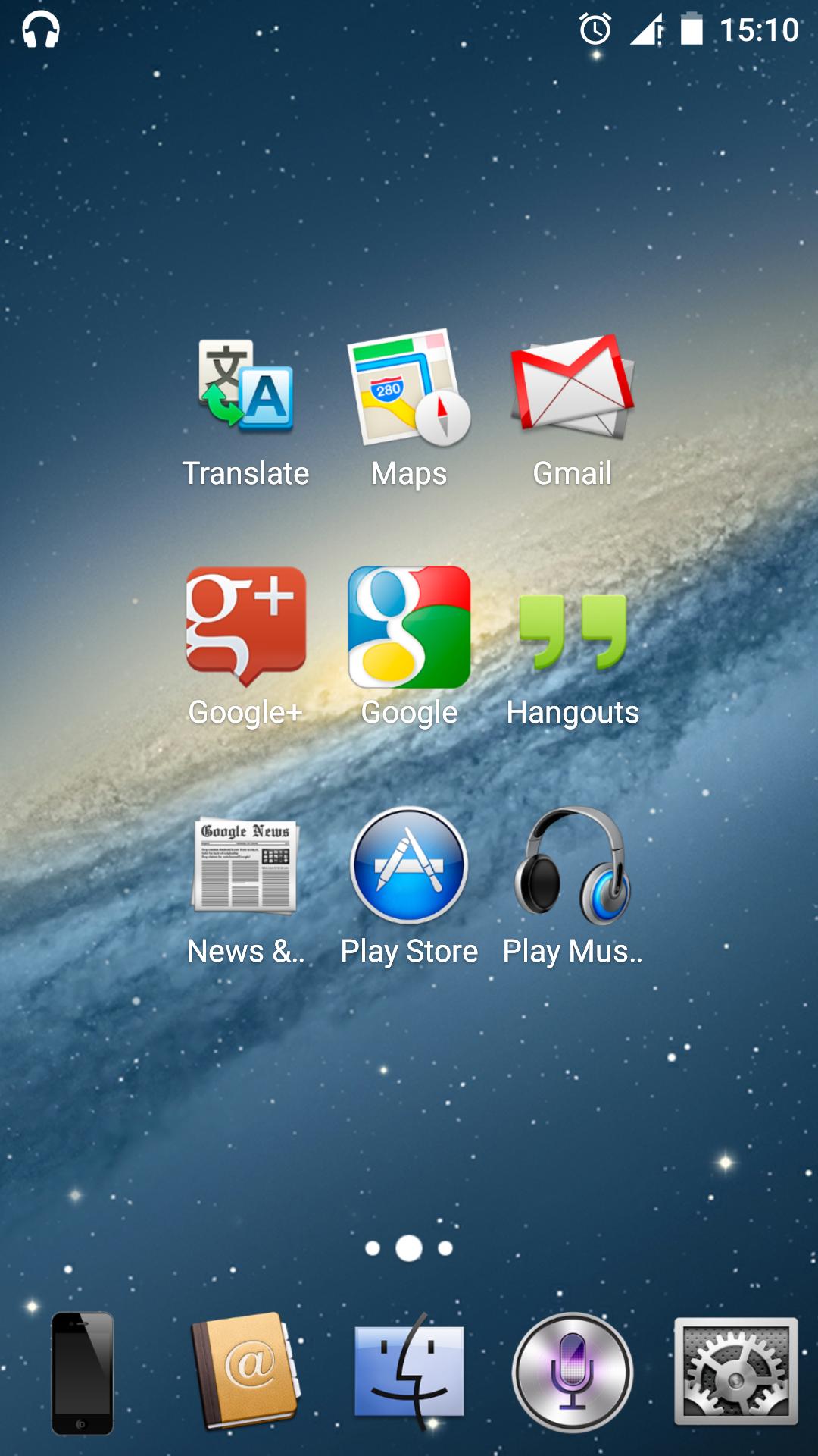 Space - Solo Launcher Theme