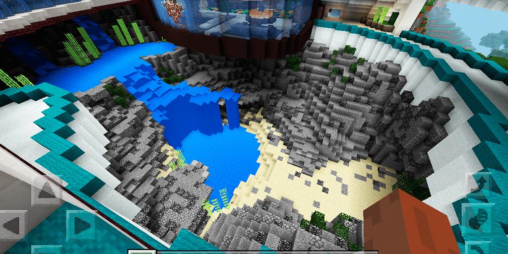 Super Modern House. Map for MCPE