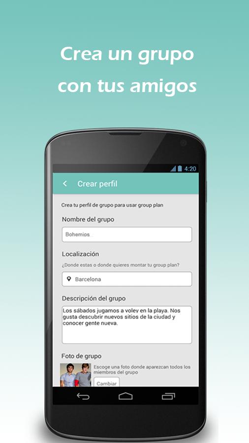 Group Plan - Planes en grupo