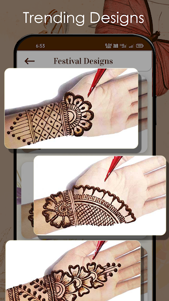 Mehndi Design Easy Simple