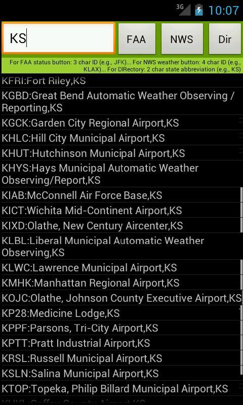 Airport Status and Weather