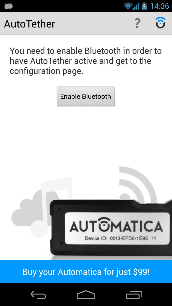 AutoTether for Automatica