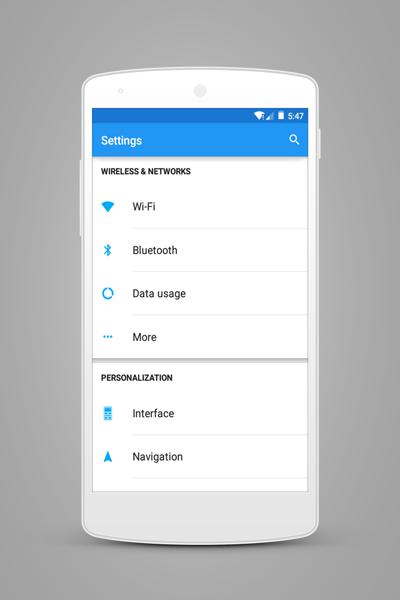 Prime Blue - Layers Theme