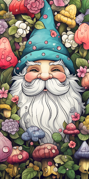 Gnome Coloring Adults