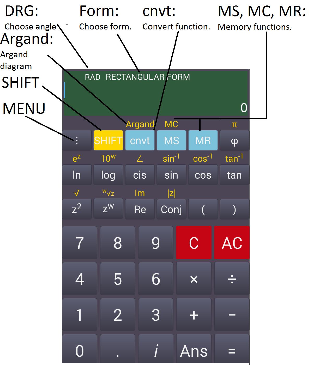 Z Complex Calculator